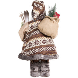 Chalet Standing Santa 60cm - Multicolour - Santa's Chalet - Wilko - thumbnail 4