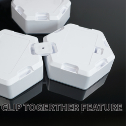 Fx Lab Touch Sensitive Colour Changing Mood Light 6 Pack - Size: 7.5 x 2.5 x 7.5cm - White - FXLAB - Wilko - thumbnail 5