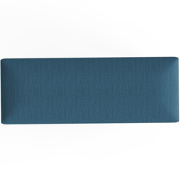 GFW Secreto Teal Blue Hopsack Fabric Ottoman Storage Bench - Size: 37 x 98 x 43cm - Wilko - thumbnail 7