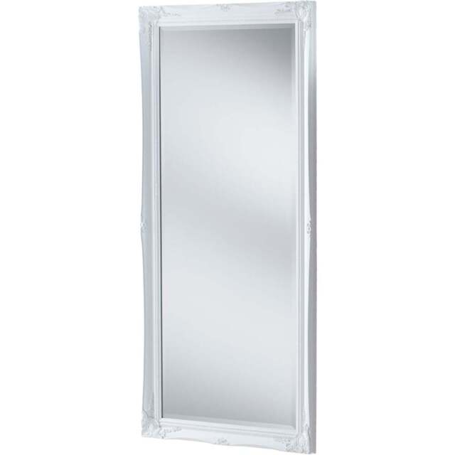 Yearn White French Style Full Length Bevelled Mirror 166 x 75cm - Wilko - image 1