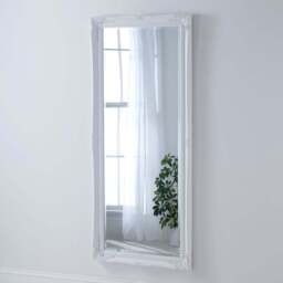 Yearn White French Style Full Length Bevelled Mirror 166 x 75cm - Wilko - thumbnail 3