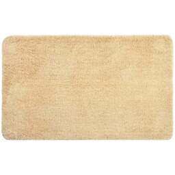 Allure Bath Fashions Stone Microfibre Luxury Non-Slip Bath Mat 50 x 80cm - Brown - Wilko