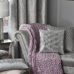 Divante Halo Velvet Lined Curtains 183 x 168cm - Size: W 183 x D 168cm - Wilko - thumbnail 5