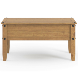 Core Products Corona Antique Pine Coffee Table - Brown - Wilko - thumbnail 4