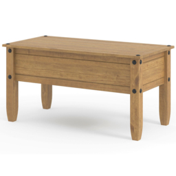 Core Products Corona Antique Pine Coffee Table - Brown - Wilko - thumbnail 3