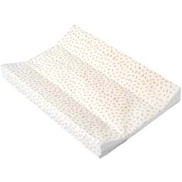 Clair de Lune Baby Dash Anti Roll Wedge Changing Mat - Size: 69 x 44 x 8cm - Natural - Wilko