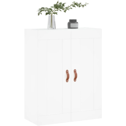vidaXL 2 Door White Wall Mounted Cabinet - Size: 90 x 69.5 x 34cm - Wilko - thumbnail 6
