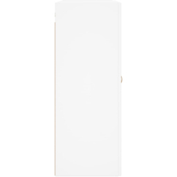 vidaXL 2 Door White Wall Mounted Cabinet - Size: 90 x 69.5 x 34cm - Wilko - thumbnail 7
