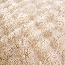 Aurora Soft Faux Fur Duvet Set Champagne Superking - Wilko - thumbnail 7