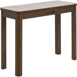 Florence Southampton Single Drawer Cream Ceramic Console Table - Size: 75 x 100 x 40cm - Multi - Furniture To Go - Wilko - thumbnail 3