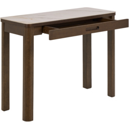 Florence Southampton Single Drawer Cream Ceramic Console Table - Size: 75 x 100 x 40cm - Multi - Furniture To Go - Wilko - thumbnail 4