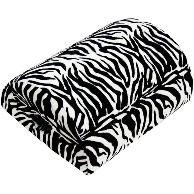 Aidapt Zebra Print Memory Foam 4 In 1 Pillow - Size: 285 x 140 x 370cm - Black - Wilko - image 1