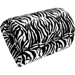 Aidapt Zebra Print Memory Foam 4 In 1 Pillow - Size: 285 x 140 x 370cm - Black - Wilko - thumbnail 4