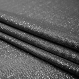 Velosso Alessandria Black Shimmer Voile Panel Curtain 137 x 122cm - Size: W 137 x D 122cm - Wilko - thumbnail 4