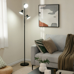 Costway 3 Way Adjustable LED Light Freestanding Tree Lamp - Size: 62 x 36 x 27cm - Black - Wilko - thumbnail 5
