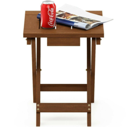 Walplus Tioman Natural Hardwood Adirondack Folding Table - Size: 34.8 x 42.67 x 35.81cm - Brown - Wilko - thumbnail 6