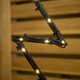 Samuel Alexander 124 Warm White LED Dewdrop Metal Christmas Tree with Stake - Size: 80 x 73 x 1cm - Black - Wilko - thumbnail 7