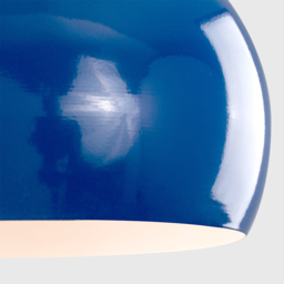ValueLights Mini Arco Navy Blue Metal Pendant Shade - Size: 17.5 x 21.5 x 21.5cm - Wilko - thumbnail 6