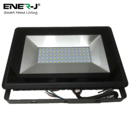 ENER-J 4000K 150W LED Floodlight - Size: 40 x 20 x 10cm - Black - Wilko - thumbnail 4