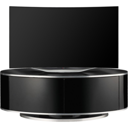 MDA Designs Luna 2 Door Black TV Unit - Size: 41 x 115 x 47cm - Wilko - thumbnail 6