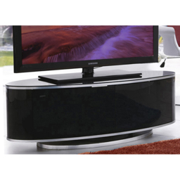 MDA Designs Luna 2 Door Black TV Unit - Size: 41 x 115 x 47cm - Wilko - thumbnail 7