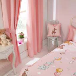 Rapport Home Multicolour Float Away Eyelet Curtains 66 x 54 Inch - Size: W 66cm x D 54cm - Cream - Wilko