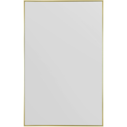 The Artus Gold Aluminium Wall Leaner Mirror 174 x 110cm - MirrorOutlet - Wilko