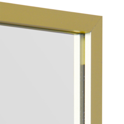 The Artus Gold Aluminium Wall Leaner Mirror 174 x 110cm - MirrorOutlet - Wilko - thumbnail 7