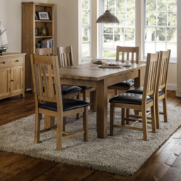 Julian Bowen Astoria 4 Seater Extending Dining Table - Wood - Wilko - thumbnail 6