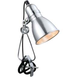 Nordlux Photo Silver Clamp Lamp - Size: 16 x 9.5 x 16cm - Wilko