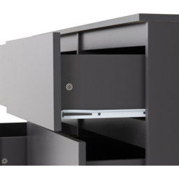 Seconique Malvern 6 Drawer Grey Chest of Drawers - Wilko - thumbnail 6