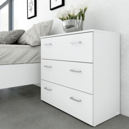 Florence Space White 3 Piece Bedroom Furniture Set - Furniture To Go - Wilko - thumbnail 6