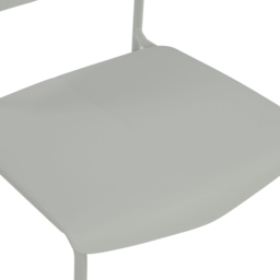 Core Products Academy Set of 2 Light Grey Plastic Kitchen Chair - Wilko - thumbnail 7