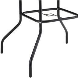 Living and Home Wicker 4 Seater Black Marble Square Dining Set - Wilko - thumbnail 5
