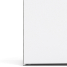 Florence 3 Drawer 2 Door White Space Wardrobe - Size: 2 Door, 3 Drawer - Furniture To Go - Wilko - thumbnail 7