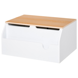 Portland Kids White Storage Box with Lid - Size: 58 x 43 x 30cm - Wilko - thumbnail 3