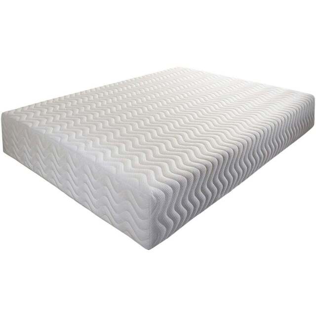 Aspire Total Relief Double Memory Foam Mattress - White - Aspire Beds - Wilko - image 1
