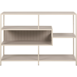 Florence Seaford 4 Shelf Wide Grey Steel Bookcase - Furniture To Go - Wilko - thumbnail 4