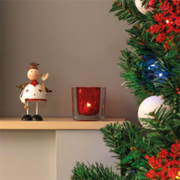St Helens White Metal Angel Ornament 14.5cm - Size: 10 x 10 x 15cm - Wilko - thumbnail 5