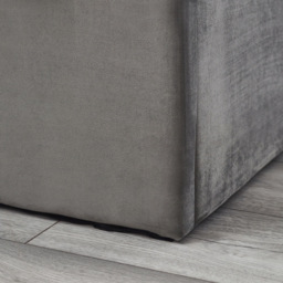 Julian Bowen Shoreditch Double Slate Grey High Headboard Lift Up Storage Bed - Wilko - thumbnail 6