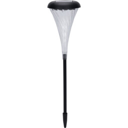 Pack of 10 Solar Crystal Effect Stake Lights - The Illuminated Garden - Wilko
