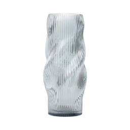 Alayna Swirl Ribbed Vase - Wilko - thumbnail 3