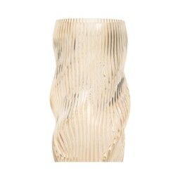 Alayna Swirl Ribbed Vase - Wilko - thumbnail 6