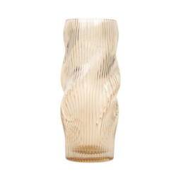 Alayna Swirl Ribbed Vase - Wilko - thumbnail 4