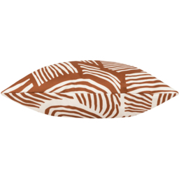 furn. Dunes Brick Polyester Filled Outdoor Cushion - Size: 43 x 43cm - Red - Wilko - thumbnail 5