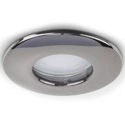 ValueLights Black Chrome IP65 Warm White LED Ceiling Downlight 10 Pack - Wilko - thumbnail 4