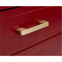 Palazzi 2 Drawer Red Console Table - Size: 35 x 105 x  80cm - Wilko - thumbnail 7