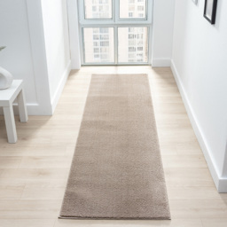 Desire Rugs Comfy Dark Beige Anti Slip Felt Backing Rug 60 x 200cm - Gold - Wilko - thumbnail 3