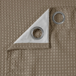 Velosso Waffle Natural Blackout Curtains 183 x 116cm - Size: W 116 x D 183cm - Cream - Wilko - thumbnail 5