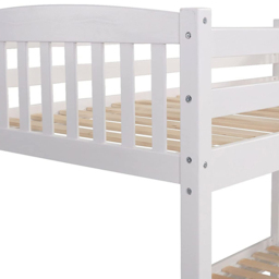 Kosy Koala White Wooden Bunk Bed with Mattresses - Size: Single - Portland - Wilko - thumbnail 3